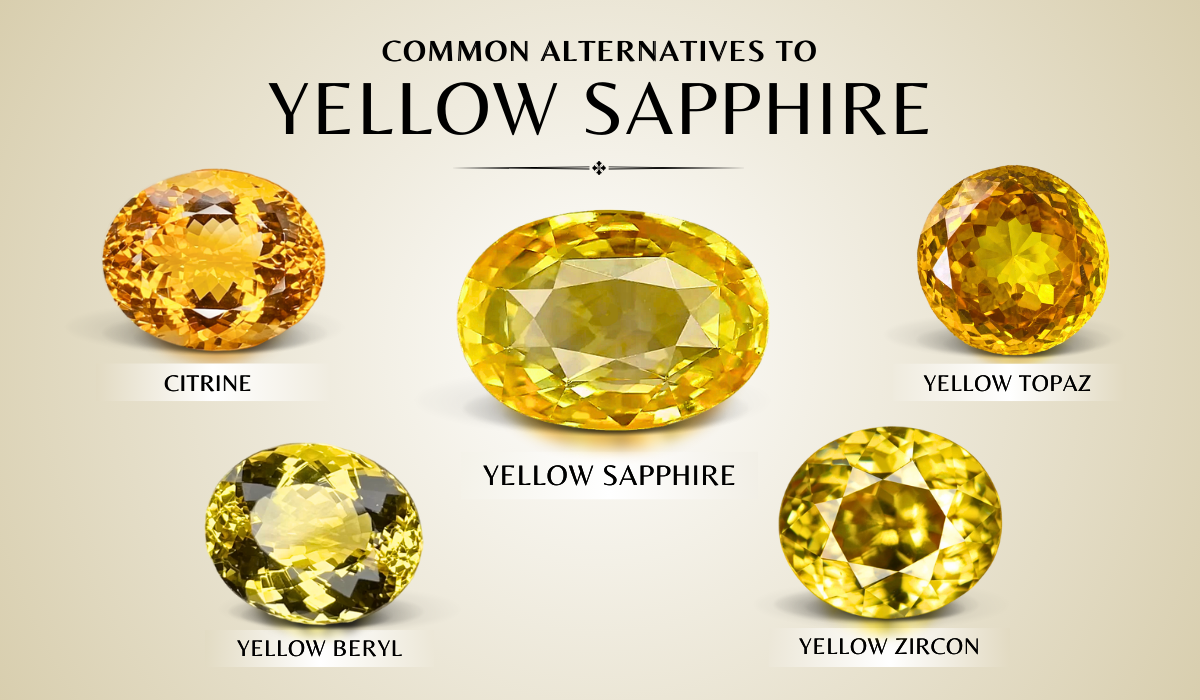 COMMON ALTERNATIVES TO YELLOW SAPPHIRE